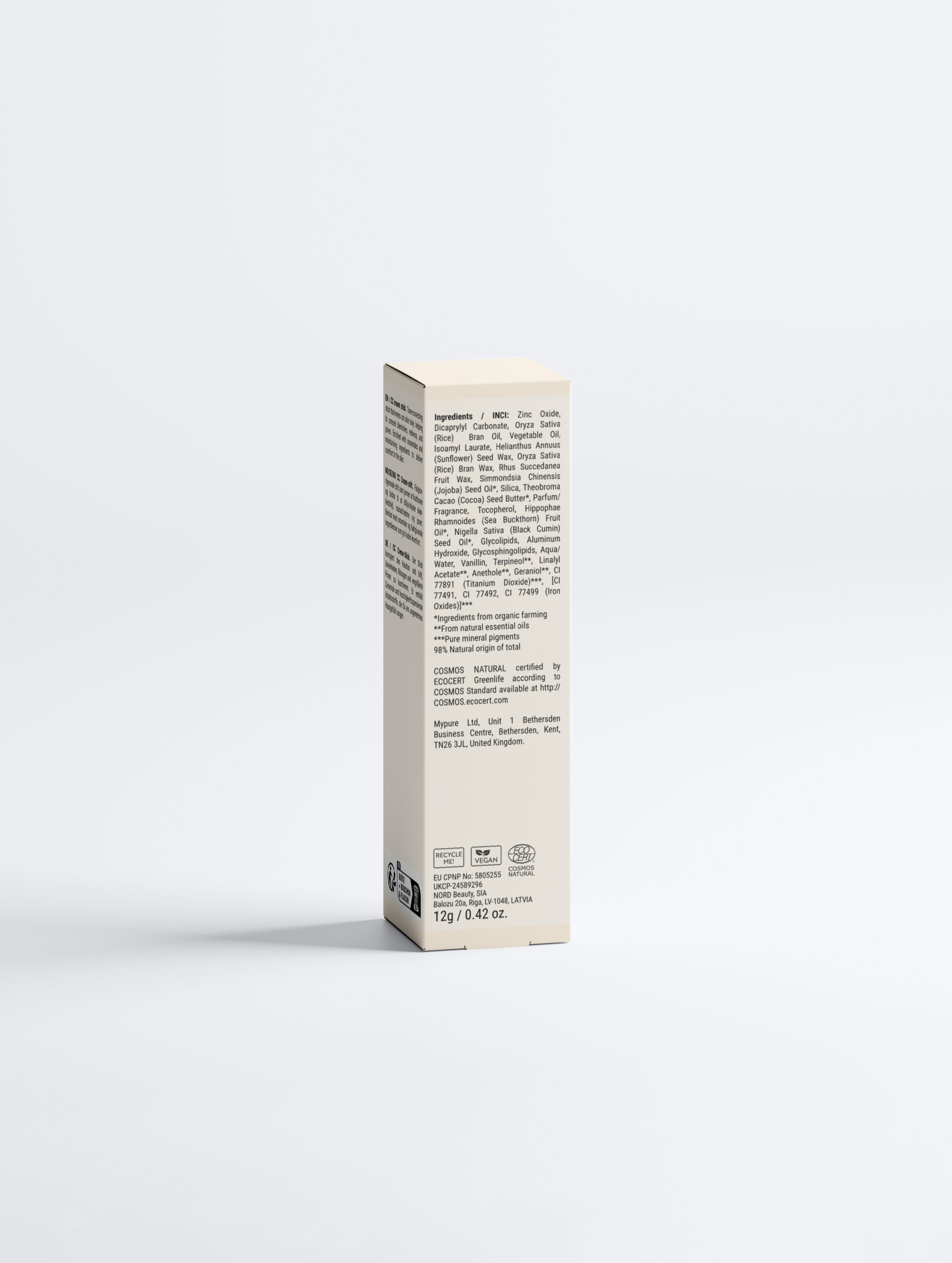 CC Cream Ceramide SPF30 Stick: 20 LIGHT