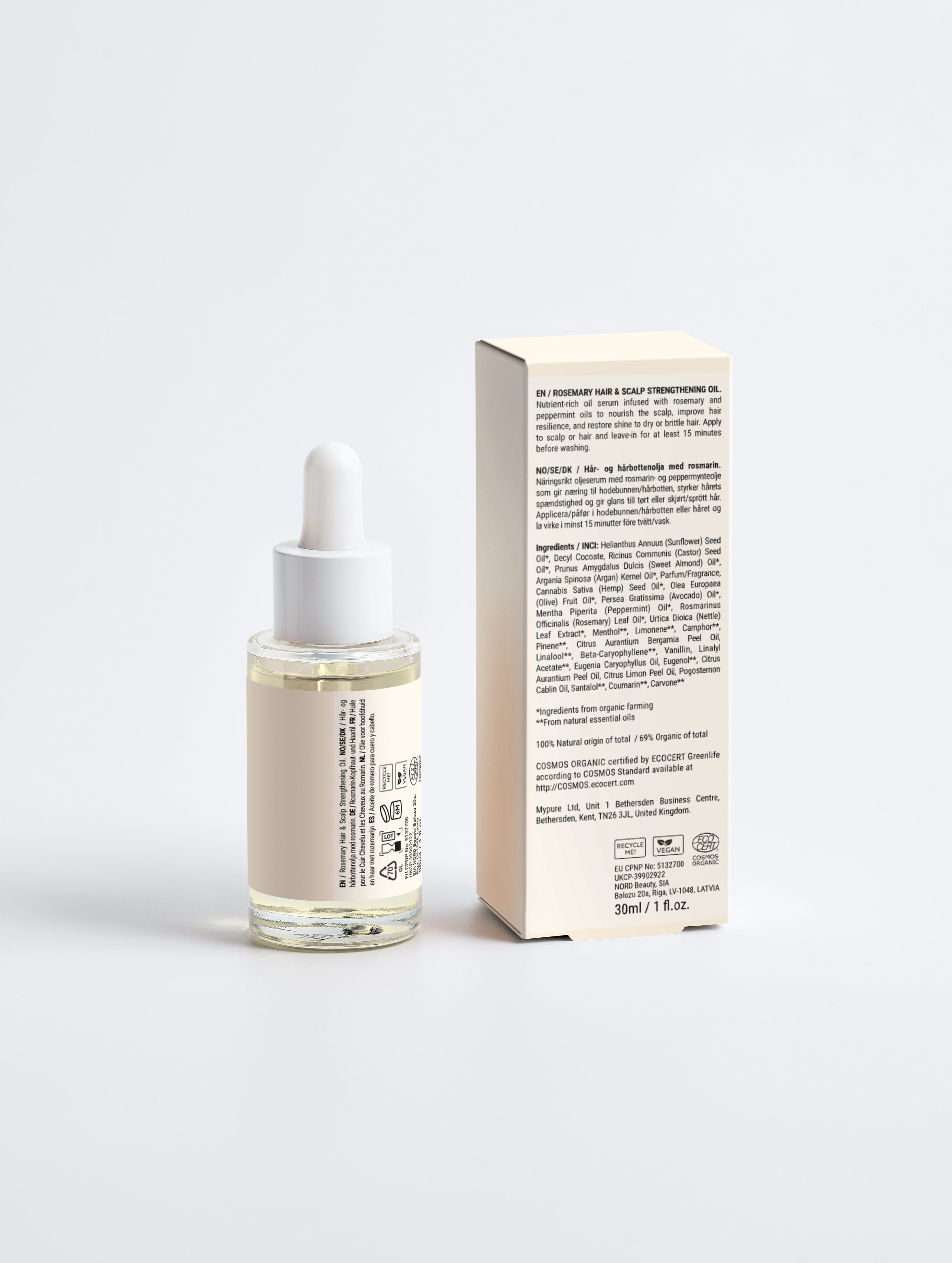 Rosemary Hair & Scalp Strengthening Oil