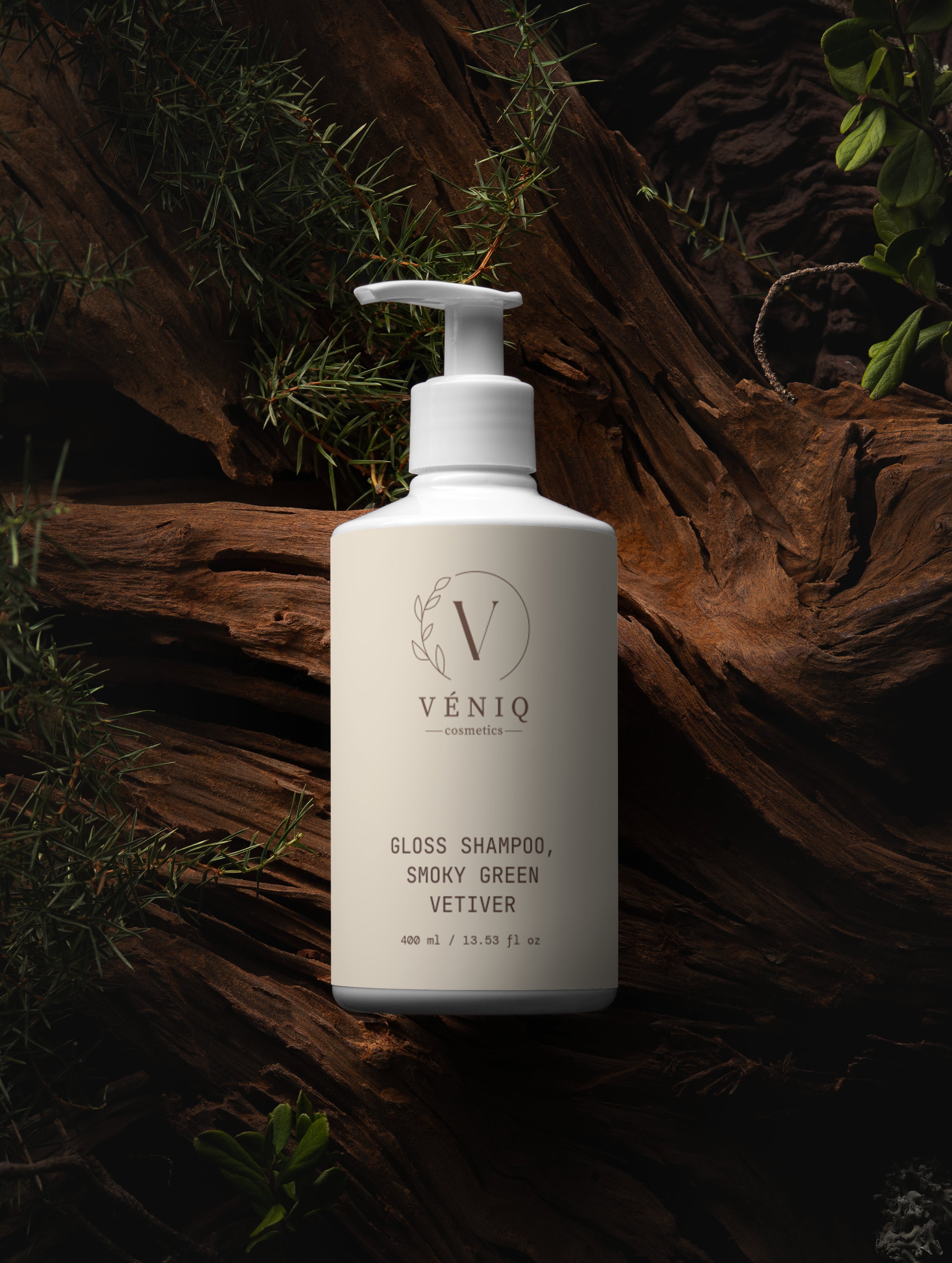 Gloss Shampoo, Smoky Green Vetiver